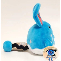 Officiële Pokemon center knuffel Pokemon fit Azumarill 15cm lang